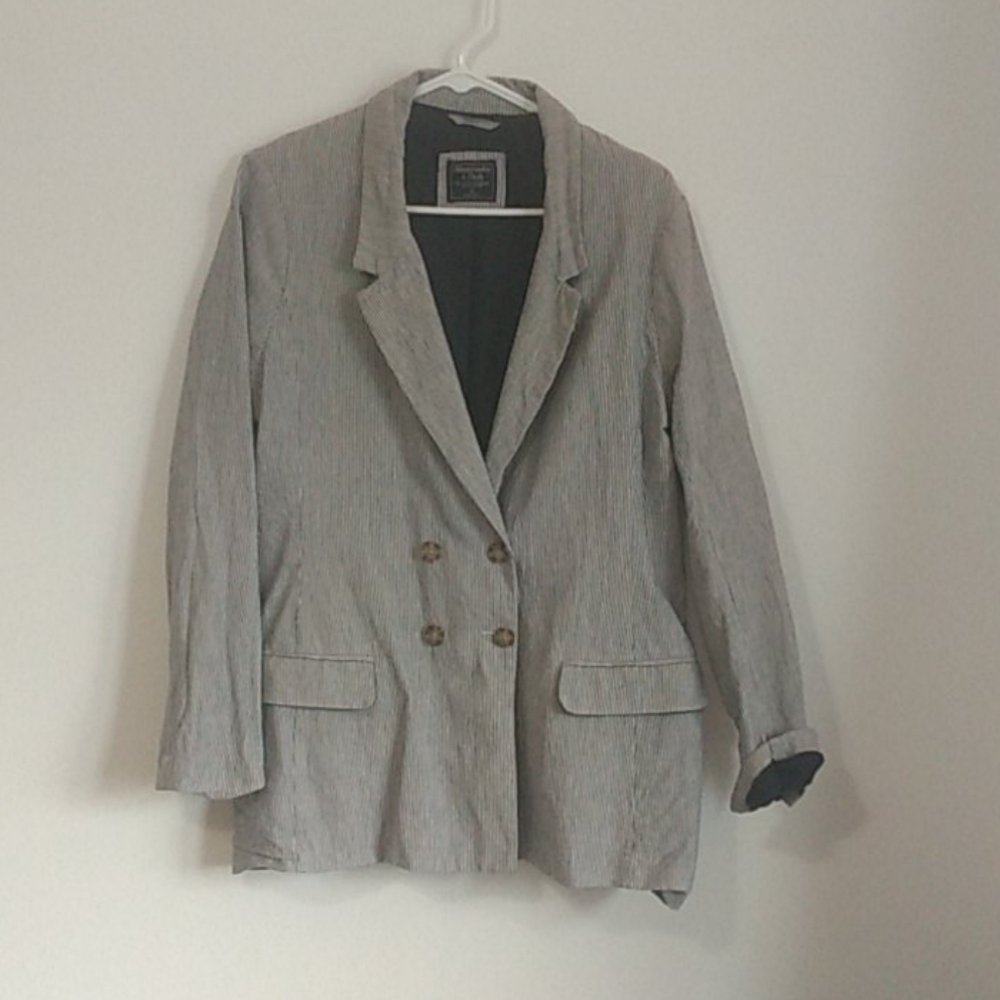 Striped blazer